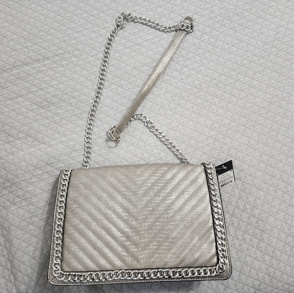 Mossimo grey/silver purse